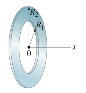 The disc with a hole